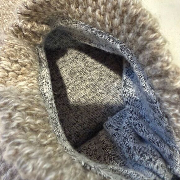 Quince Wool Knitted Slipper Socks Size M 8/9 - Picture 5 of 5